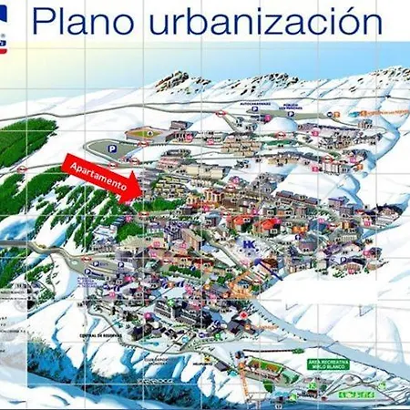 Area Nevada Acogedor En 아파트